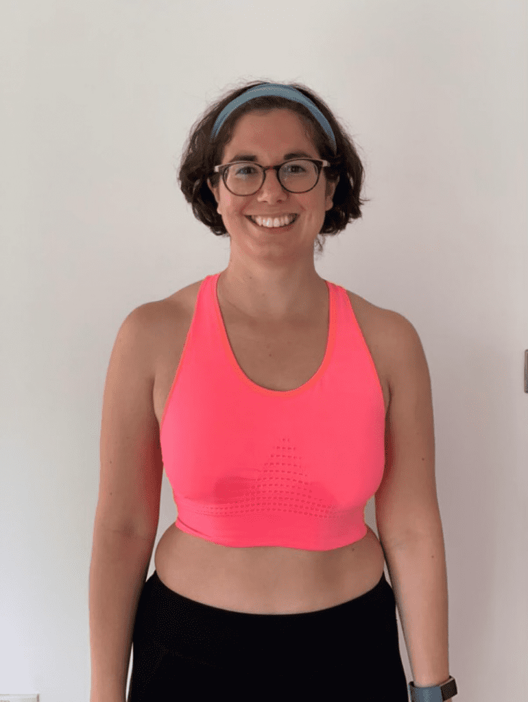 Lauren testimonial start fitness classes at CIK FIT
